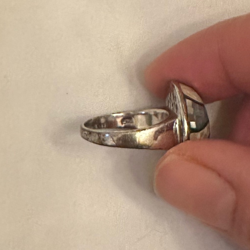 Silver ring - Picture 5 of 7